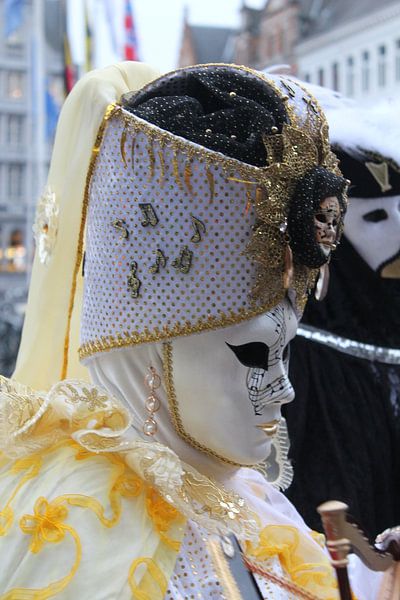 Venetian Carnival. by Paulien Hemelaar