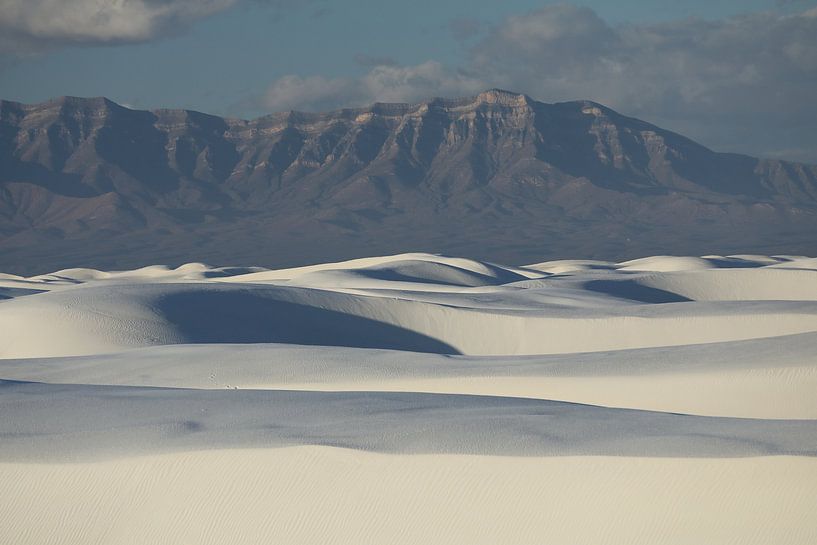 White Sands Dunes National Monument in New Mexico USA van Frank Fichtmüller
