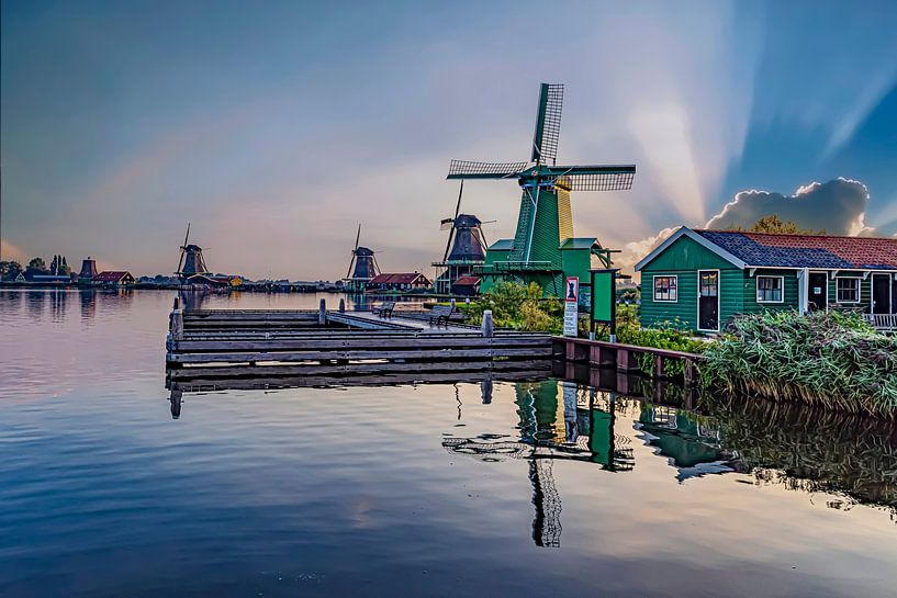 The Zaanse Schans, Netherlands by Gert Hilbink