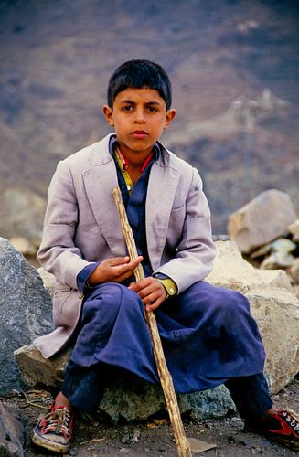 Shepherd boy - analogue photography!