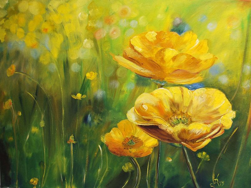 Boterbloem by Rina de Korte