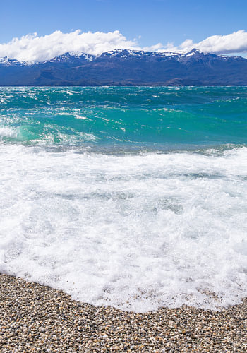 Blick auf das Patagonische Meer
