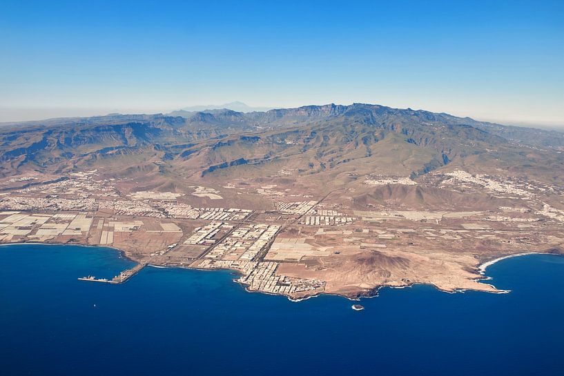 Grande Canarie vue du ciel par ARTemberaubend