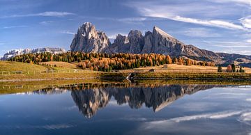 Herbst auf der Seiser Alm in Südtirol