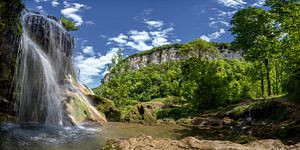 Wasserfall im französischen Jura