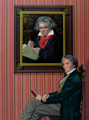 Stieler and Beethoven Painting