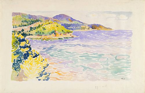 Henri-Edmond Cross - Bay of the Sea (South of France)