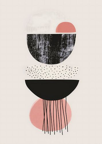 Abstract minimalist shapes No 8