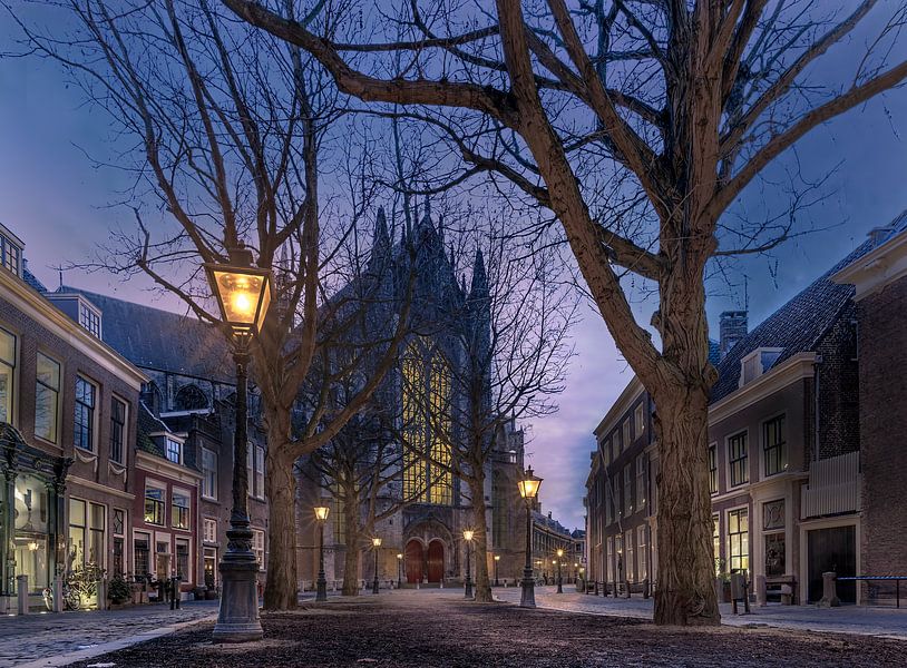Hooglandse Kerkgracht Leiden von Machiel Koolhaas
