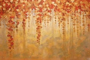 Rote Blüten im Herbst