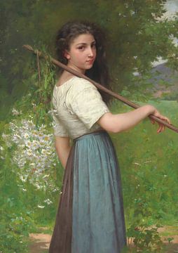 Gathering Daisies, Jules-Cyrille Cavé