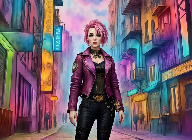 Die coole Lady I von DeVerviersBelgium