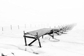 Steg und Meer von Heiko Westphalen