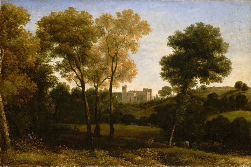 Uitzicht op La Crescenza, Claude Lorrain van Meesterlijcke Meesters