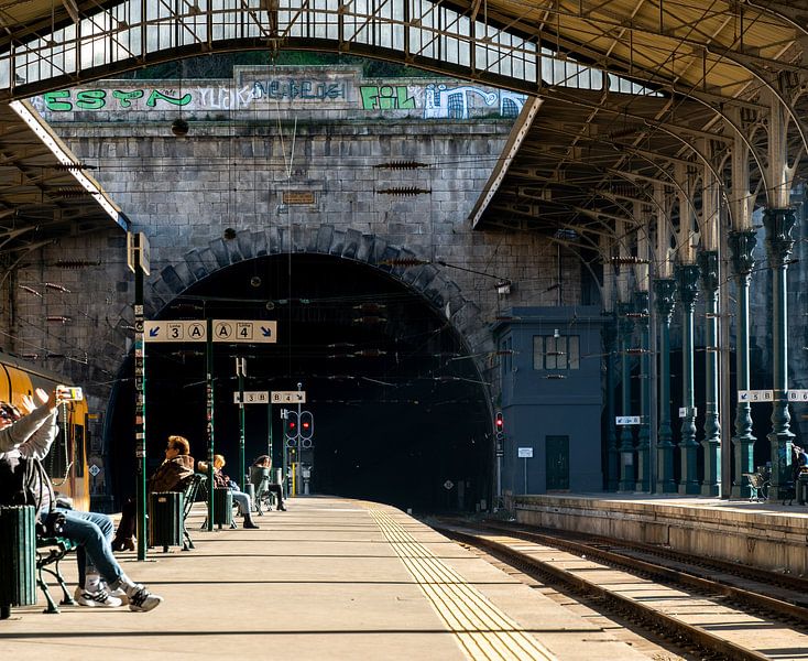 Porto Station van Derrick Kazemier