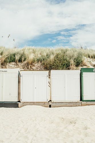 Strandhuisjes in Zoutelande