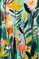 Colorful Flower Field