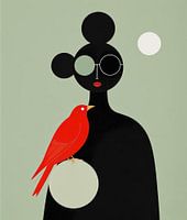 Modern abstract figuur