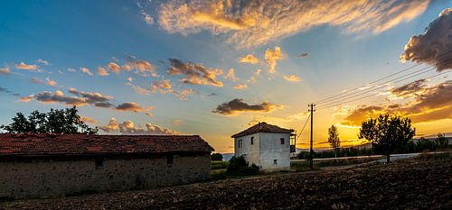 Coucher de soleil sur Sūut