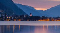 Sonnenaufgang in Zell am See von Henk Meijer Photography Miniaturansicht