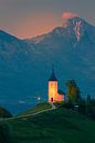 Jamnik Kerk, Slovenië van Henk Meijer Photography thumbnail