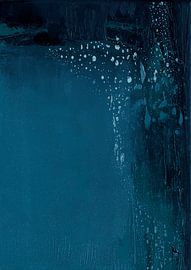 tiefblau abstrakt von Ela Szczepaniak