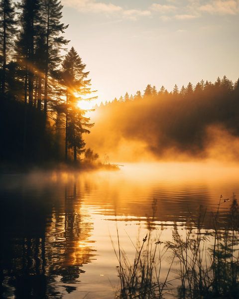 Farbenpracht in den Bergen von fernlichtsicht