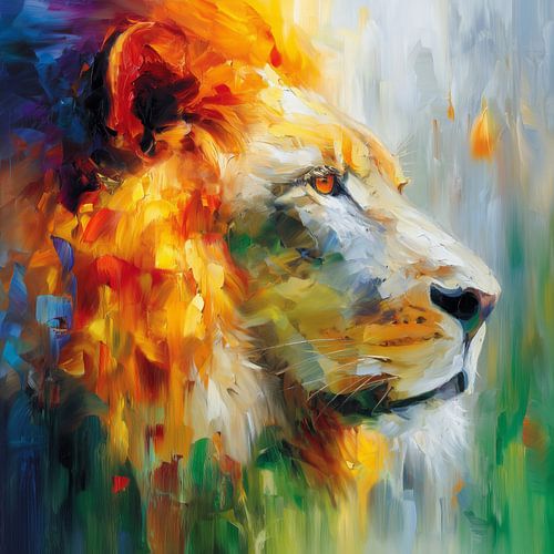 Lion atmosphérique sur ARTemberaubend