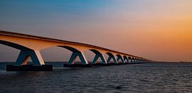 Le Zeelandbrug en panorama, Zeeland (Pays-Bas)
