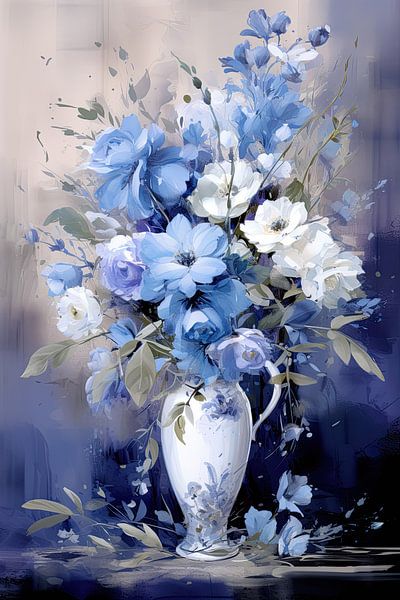 Flowers still life by Wall Wonder