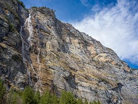 Swiss Alps - Mürrenbach Falls by t.ART