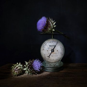 The stories of an antique weight scale. van Saskia Dingemans Awarded Photographer