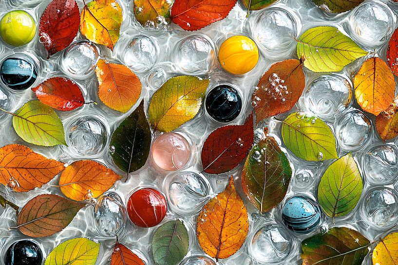 Colourful leaves and bulbs by Imperial Art House