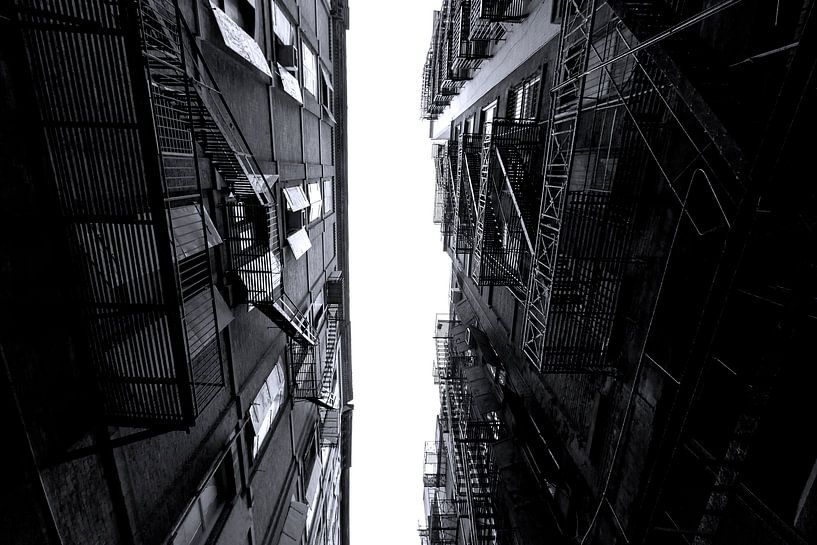 Fire escapes - New York City by Marcel Kerdijk