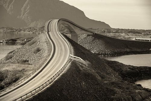 Bridge at the atlantic road Norway