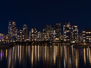 Vancouver bij nacht van Timon Schneider