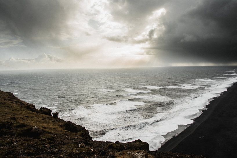 Winter storm over Iceland by Holly Klein Oonk