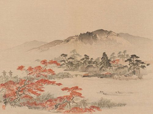 Motif from Yōfu gajō (Picture Album of the Peaceful Capital)