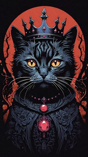 Dark Vintage Style Cat Kings & Queens part 1