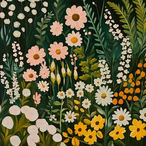 Florale Traumlandschaft Garten