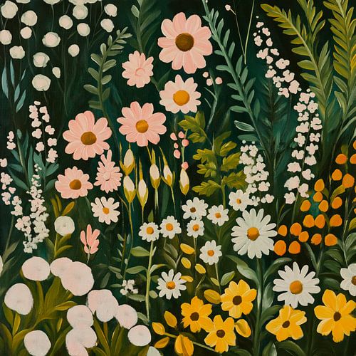 Paysage floral de rêve Jardin