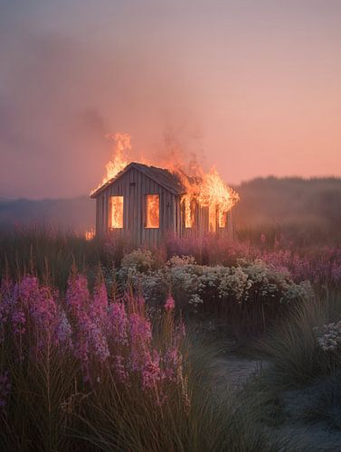 La cabane qui s'est éclairée