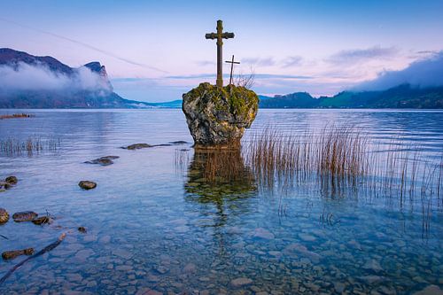 Morgen am Mondsee von Martin Wasilewski