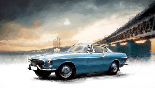 Volvo P1800 - Bleu acier