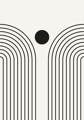 Forme géométrique rétro vintage des années 1920 dans le style Bauhaus 1_7