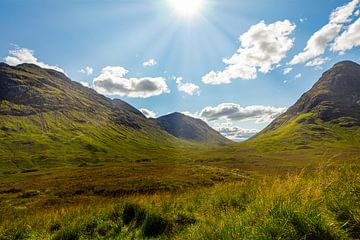 Les magnifiques montagnes des Highlands écossais sur René Holtslag