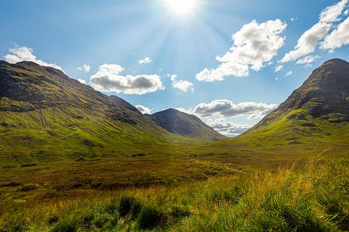 Die herrlichen Berge der schottischen Highlands
