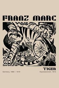Franz Marc - Tijger