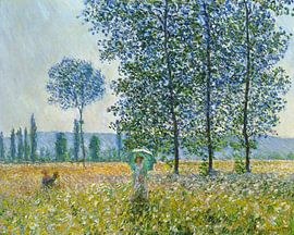Claude Monet, Felder im Frühling, 1887