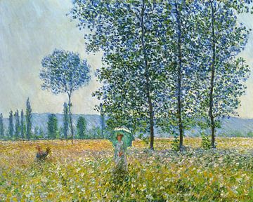 Claude Monet,Velden in het voorjaar, 1887